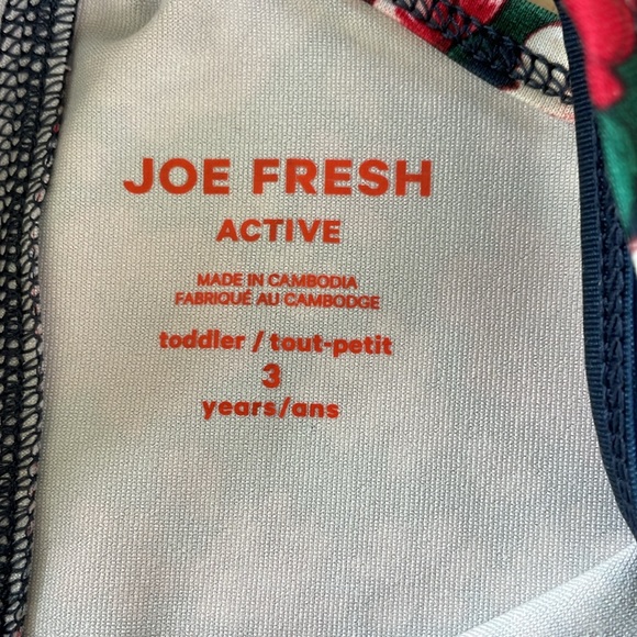 🌻5/$15🌻 Joe Fresh Active Floral Tank 3T - Picture 2 of 3